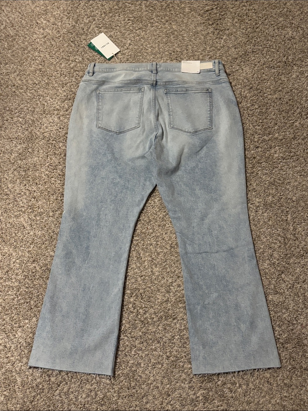 NWT DL1961 Bridget Boot High Rise Instasculpt Crop in Positano 34 - Picture 6 of 13